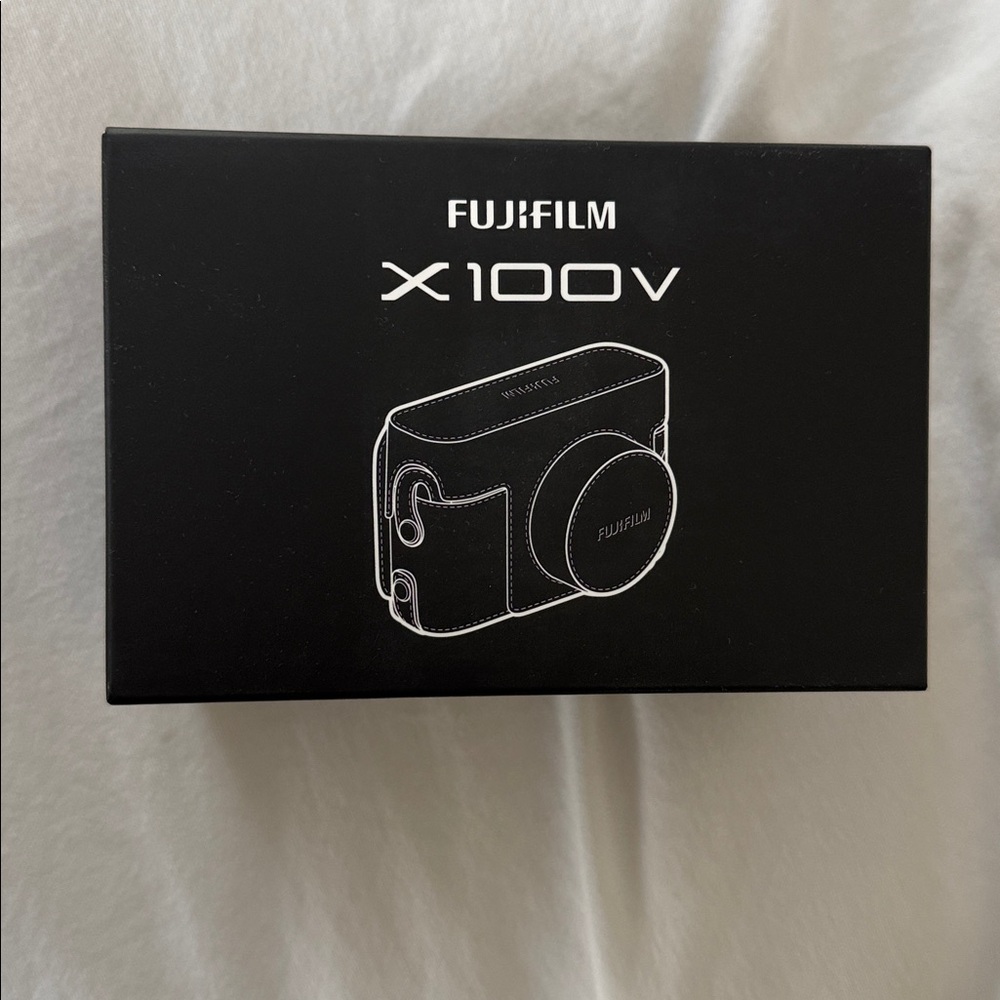Fujifilm X100V Leather Case - Black